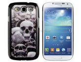 Crânio de impressão caixa protetora 3D para Samsung Galaxy S