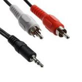 cabo RCA AV Cabo Adaptador Y de áudio para iPod MP3