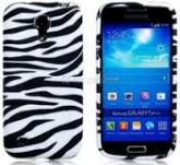 Zebra de borracha TPU para Samsung Galaxy S4 Mini (bran