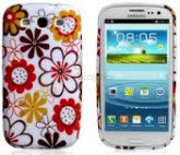 TPU  protetor Floral para Samsung Galaxy S3/i9300